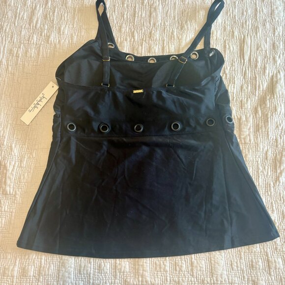 NWT Nicole Miller Tankini Top - Picture 3 of 4